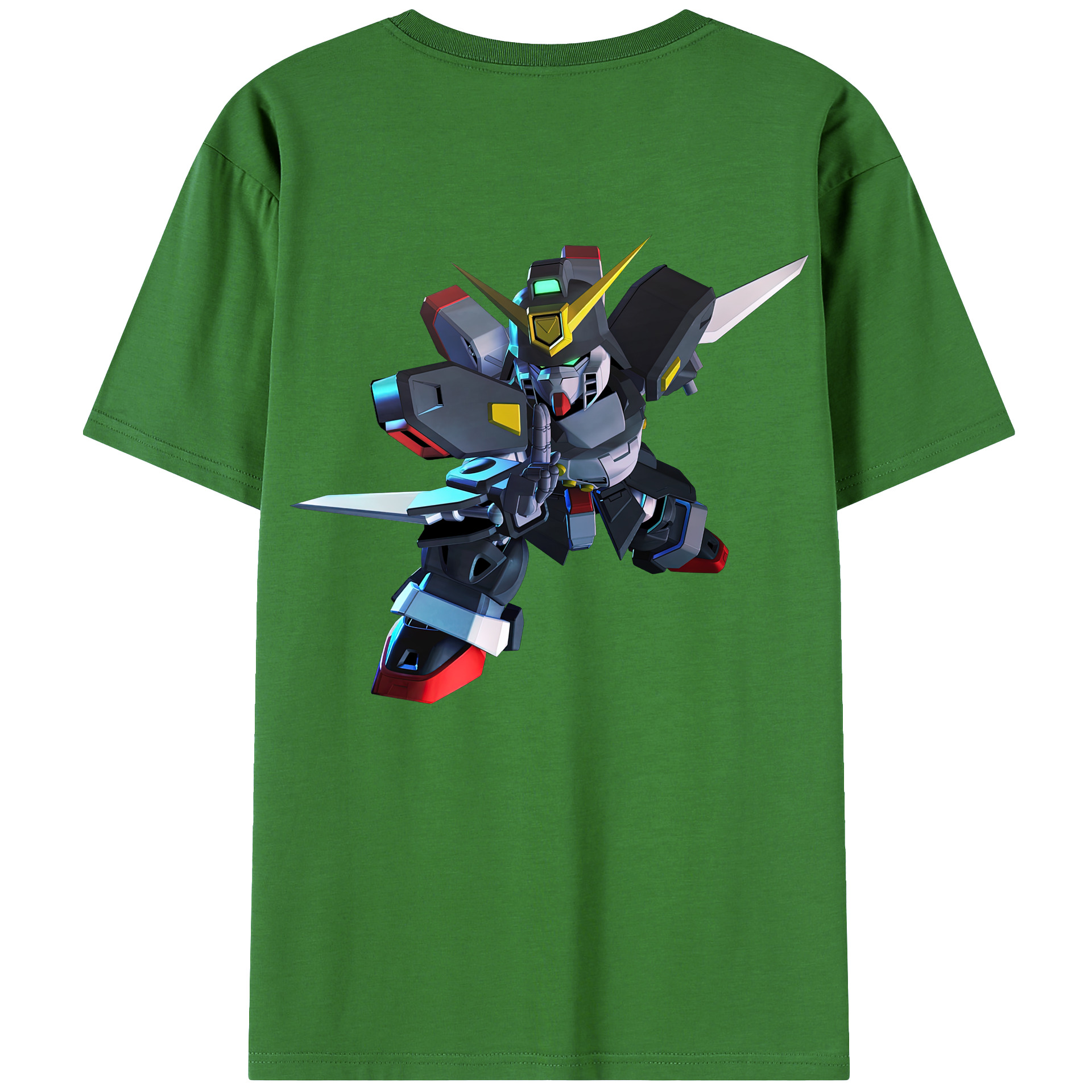 （画像用） 機動戦士ガンダム Mobile Suit Gundam レディース半袖Tシャツ(バックプリント)